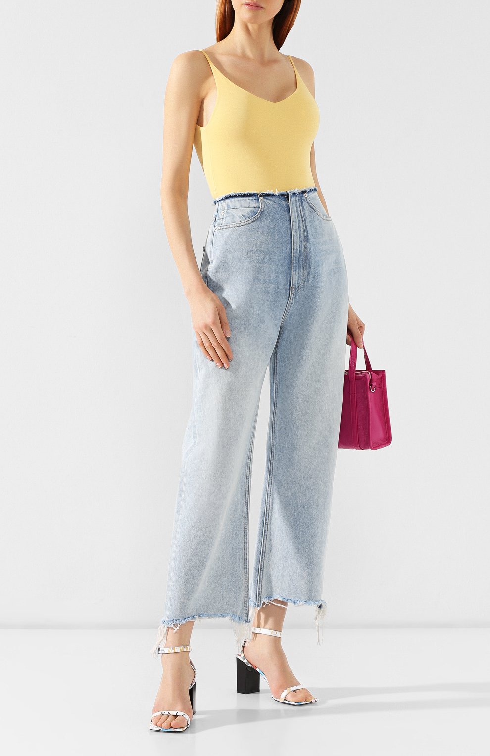 Боди из вискозы ACNE STUDIOS, арт. AL0062, фото 2