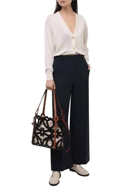 Кардиган из кашемира и шелка THE ROW, арт. 5805Y476, фото 2