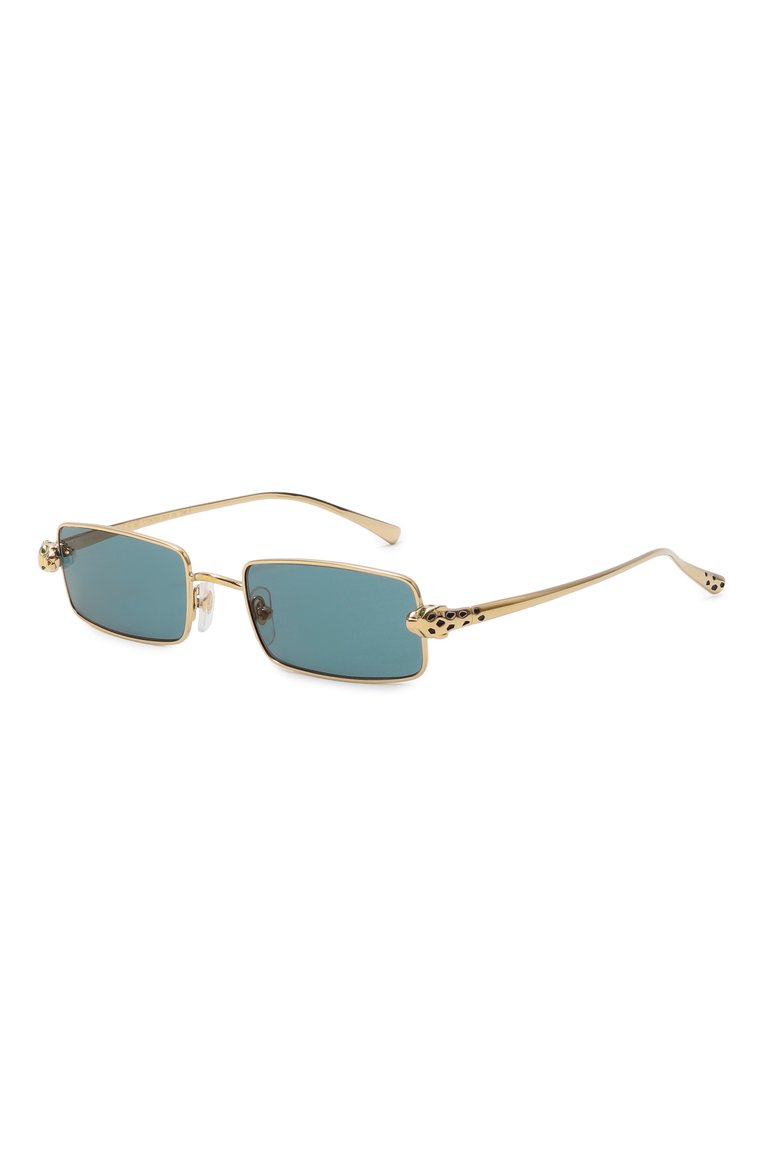 Женские солнцезащитные очки CARTIER зеленого цвета, арт. CT0473S 003 | Фото 1 (Региональные ограничения белый список (Axapta Mercury): Не проставлено; Нос: Не проставлено; Тип очков: С/з; Материал: Металл; Кросс-КТ: С/з-унисекс; Оптика Гендер: оптика-унисекс; Очки форма: Прямоугольные)