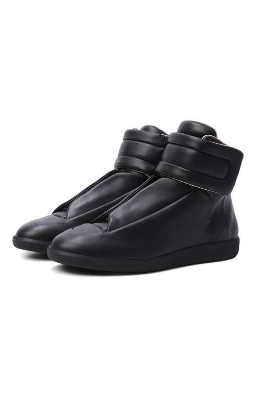 Кожаные кеды Future Maison Margiela S57WS0538/P7573 Чёрный S57WS0538/P7573
