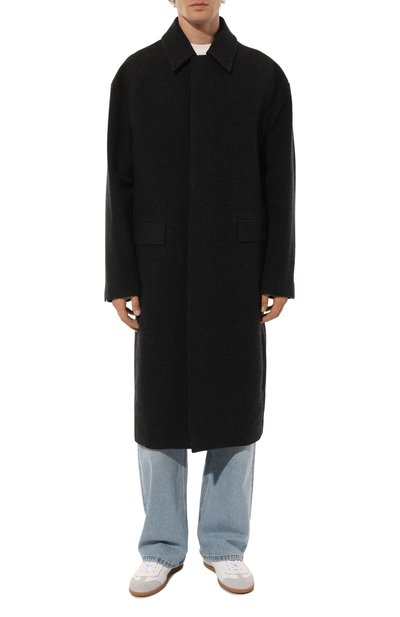 Шерстяное пальто JUUN.J темно-серого цвета по цене 136500 руб., арт. JC4930P21/4, фото 3 Шерстяное пальто JUUN.J, арт. JC4930P21/4, фото 3