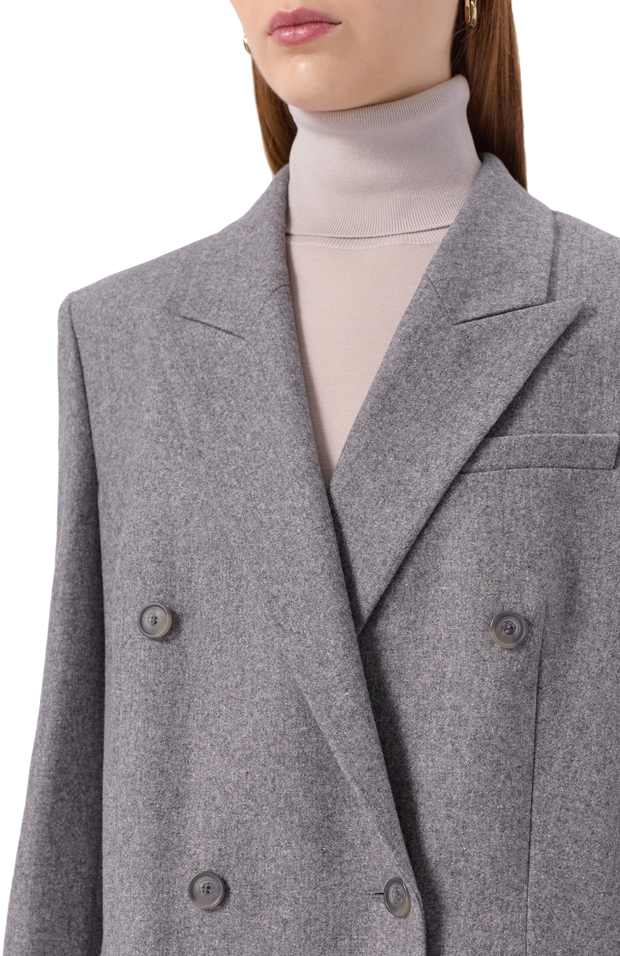 Жакет из шерсти и лиоцелла BOSS, арт. 50548736, фото 5