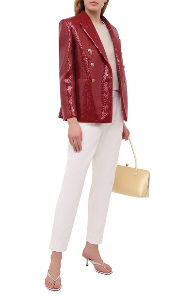 Шерстяной жакет с пайетками SAINT LAURENT, арт. 645985/Y8B50, фото 2