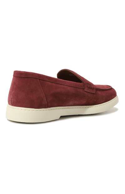 Замшевые пенни-лоферы DOUCAL'S, арт. DU3275EDWIUY106P, фото 5