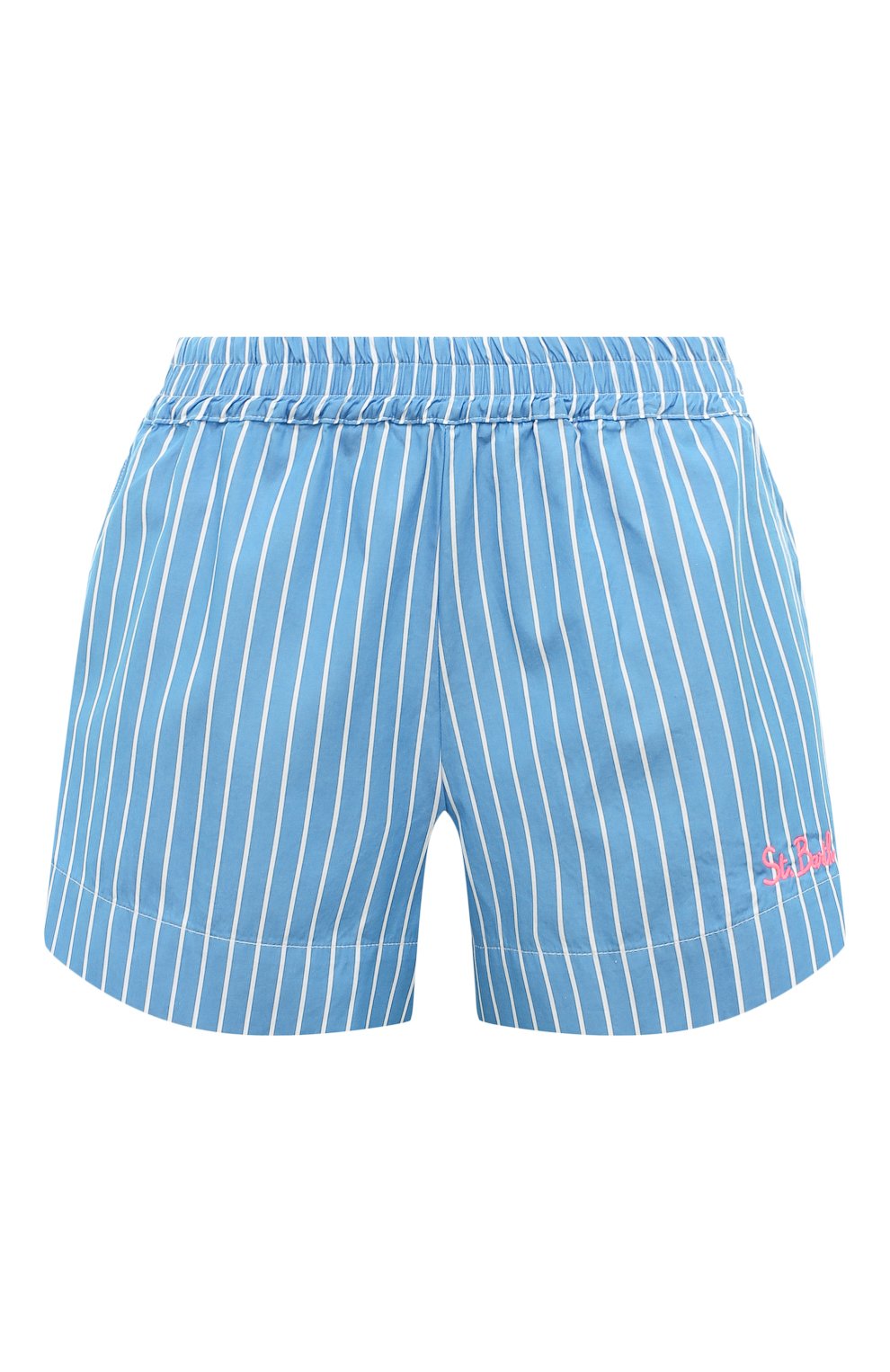 Хлопковые шорты MC2 SAINT BARTH голубого цвета по цене 14600 руб., арт. STBW/LIERRE/06047D, фото 1 Хлопковые шорты MC2 SAINT BARTH, арт. STBW/LIERRE/06047D, фото 1