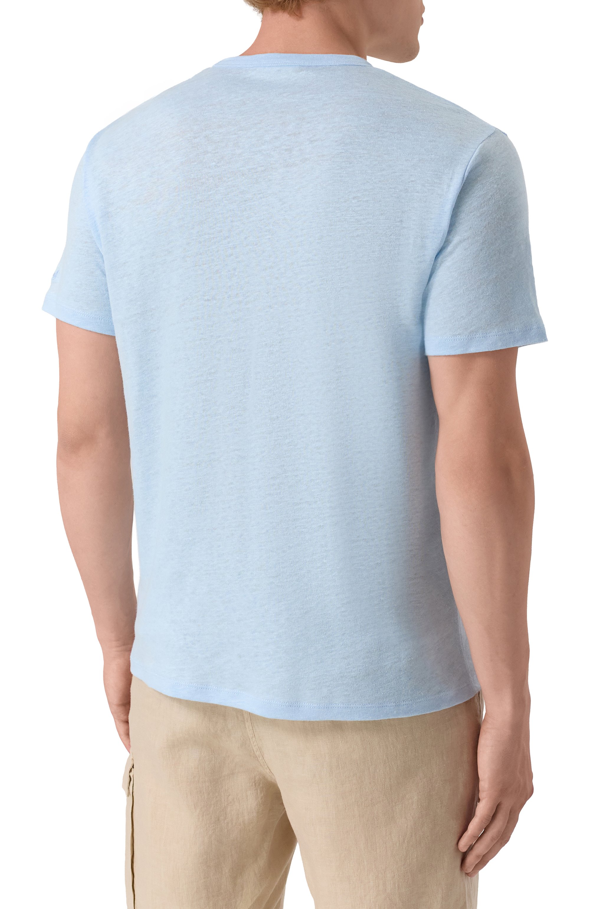 Льняная футболка MC2 SAINT BARTH, арт. STBM ECSTASEA/00099H, фото 4