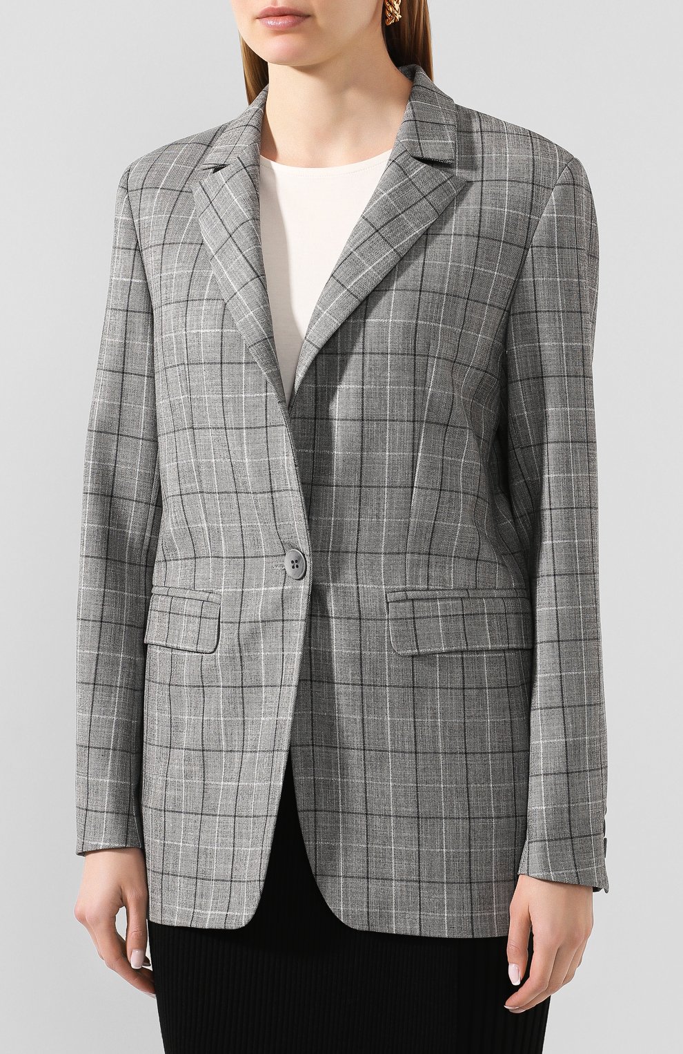 Жакет SEVEN LAB, арт. J2 19-B2CR plaid grey, фото 3