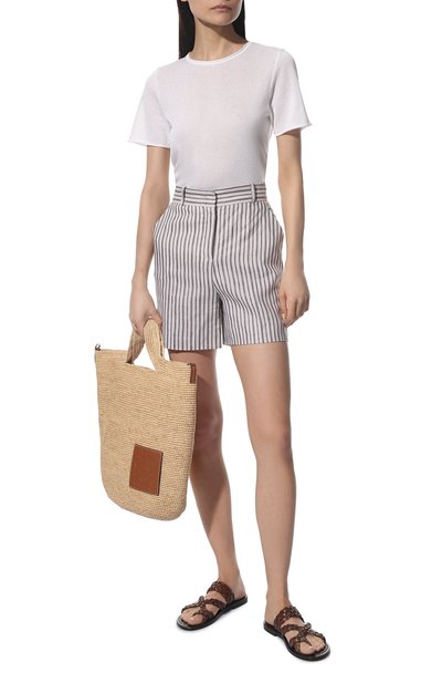 Льняные шорты LORO PIANA, арт. FAM2679, фото 2