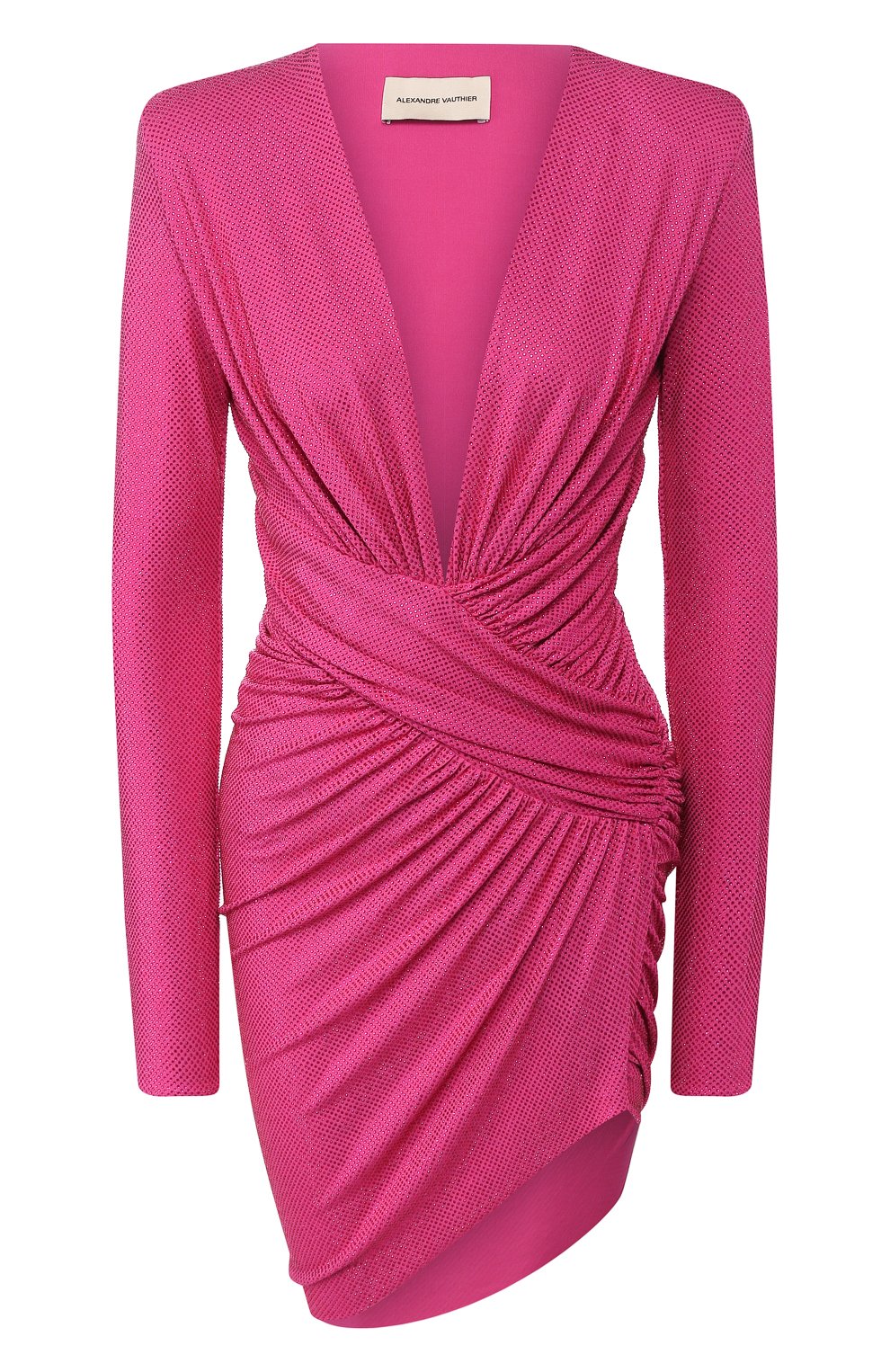 Платье из вискозы ALEXANDRE VAUTHIER фуксия цвета по цене 359000 руб., арт. 202DR1280B 1029B-202, фото 1 Платье из вискозы ALEXANDRE VAUTHIER, арт. 202DR1280B 1029B-202, фото 1