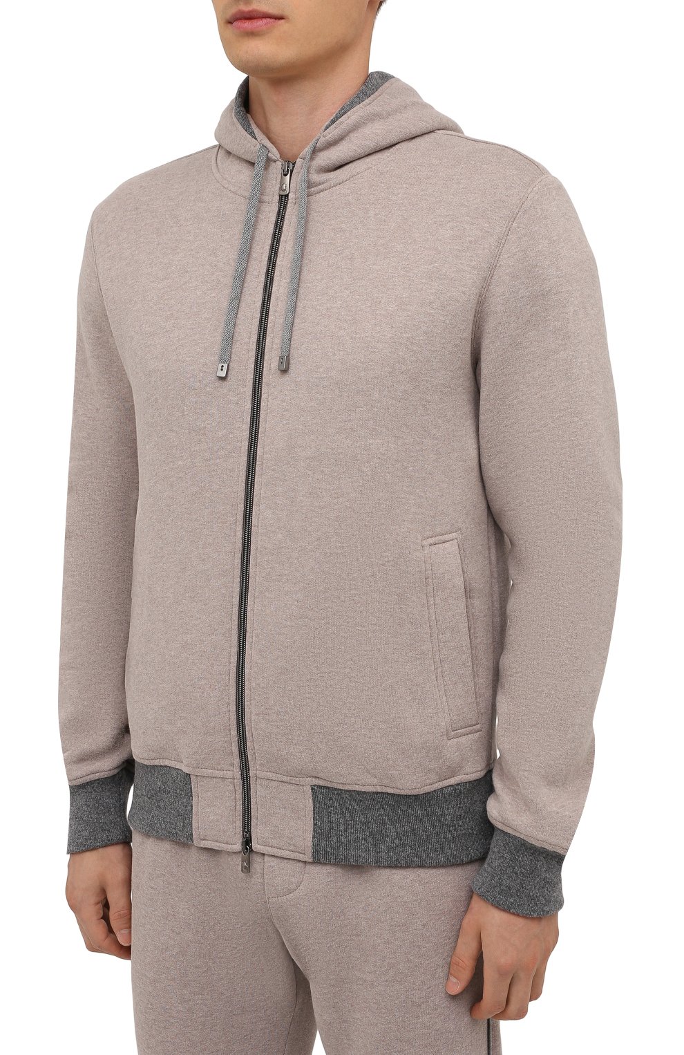 Спортивный костюм из хлопка и кашемира CAPOBIANCO, арт. 11MT30.FW00., фото 2