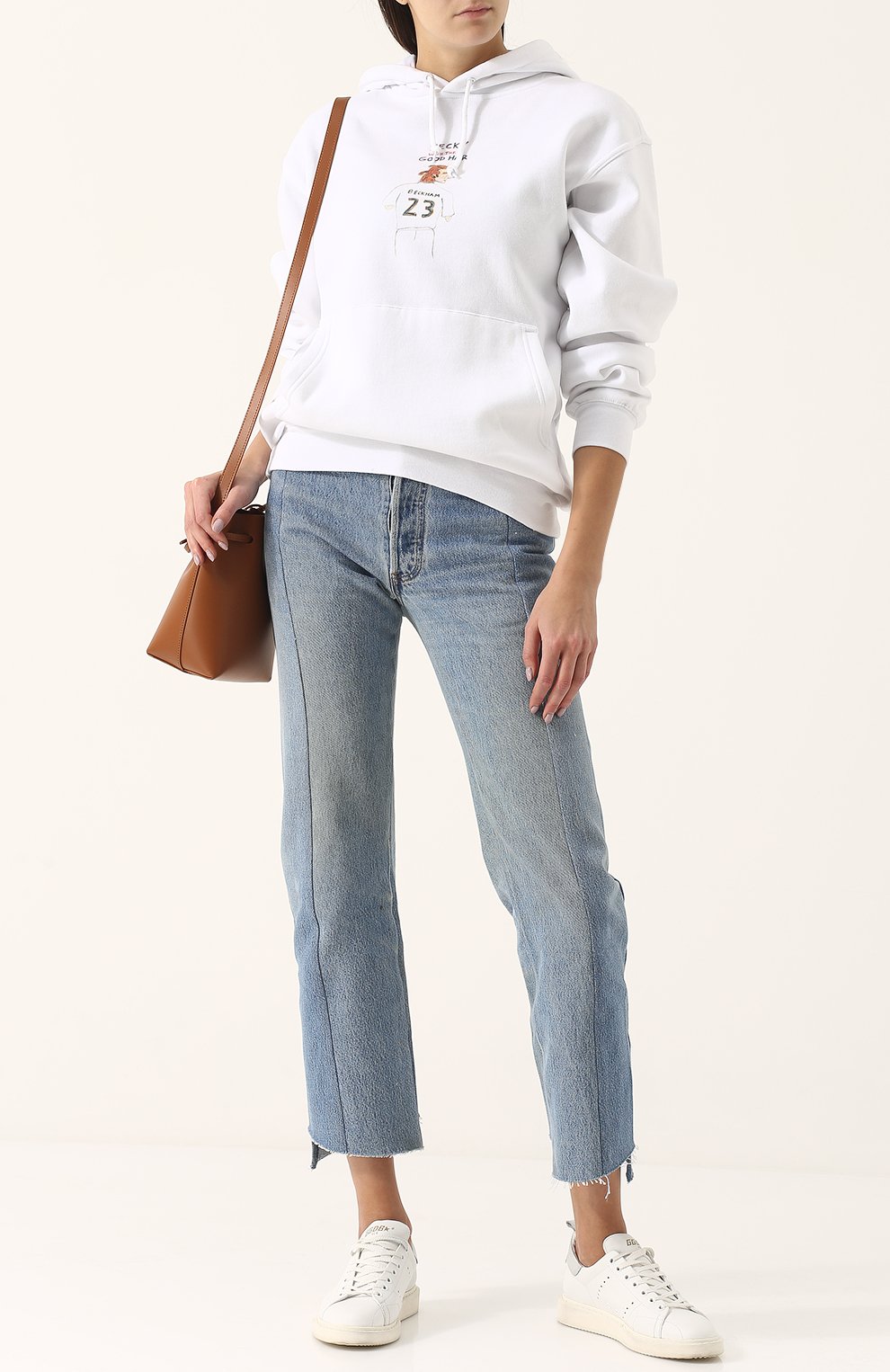 Хлопковая толстовка с капюшоном и принтом UNFORTUNATE PORTRAIT, арт. BECKY WITH THE G00D HAIR/H00DIE, фото 2