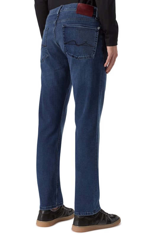 Джинсы Slimmy 7 For All Mankind 7TC4SR46 Синий  7TC4SR46 Фото 4