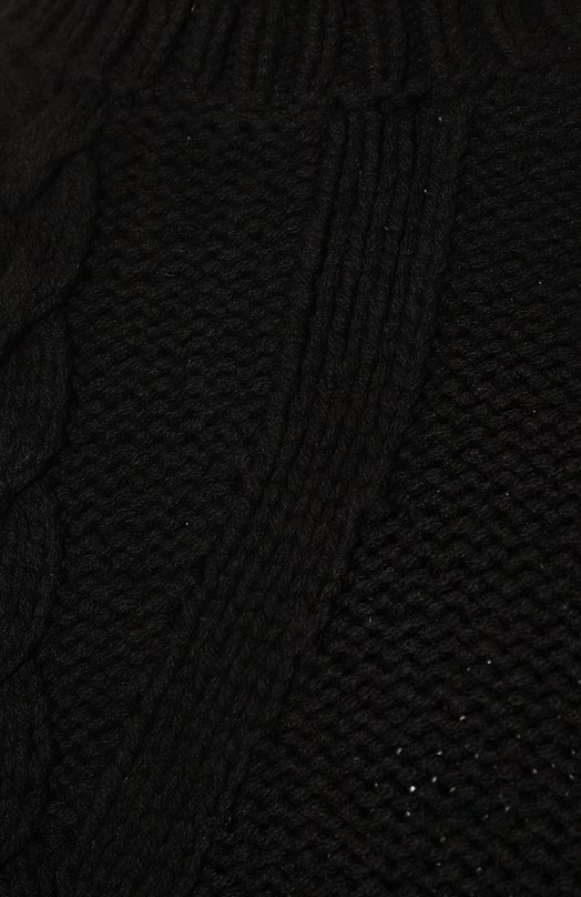 Шерстяной свитер 3.Paradis Чёрный, фото 5