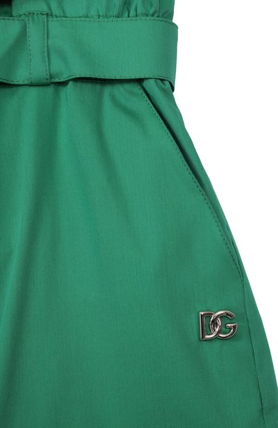 Шорты из хлопка и шелка DOLCE & GABBANA, арт. L53Q38/FUM4G/2-6, фото 3