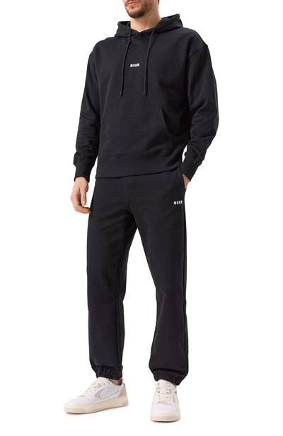 Хлопковые джоггеры MSGM, арт. 2000MP500/300000, фото 2