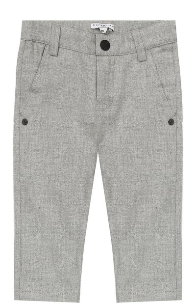 Хлопковые брюки прямого кроя GIVENCHY, арт. H04006, фото 1