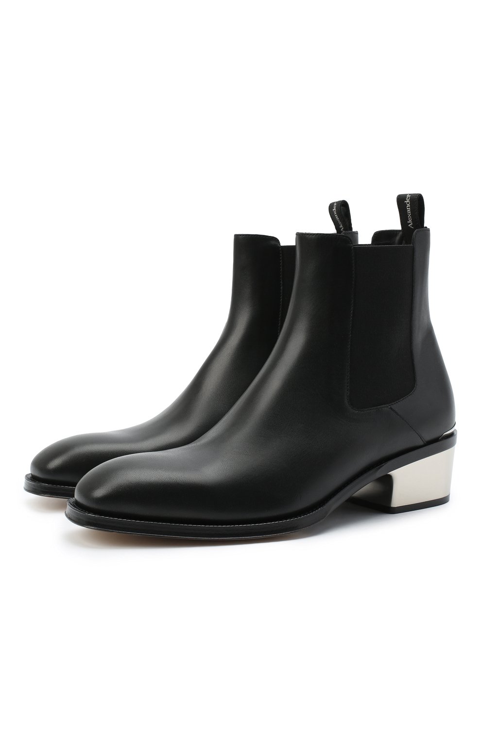 Кожаные челси ALEXANDER MCQUEEN, арт. 627208/WHYH1, фото 1