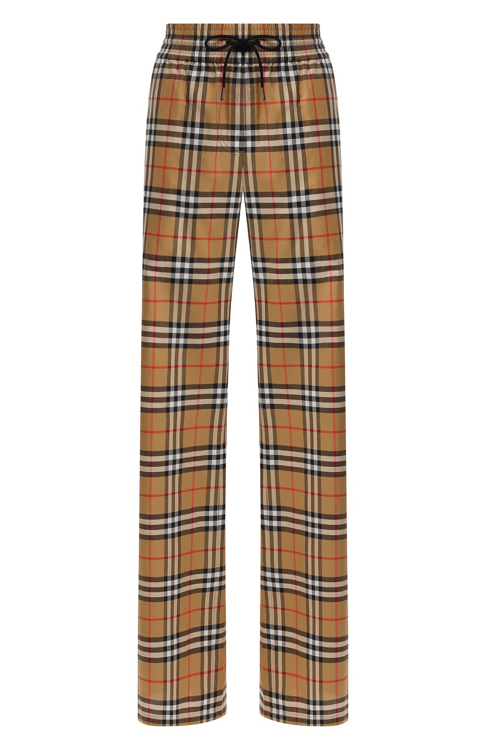 Хлопковые брюки в клетку BURBERRY, арт. 8003208, фото 1