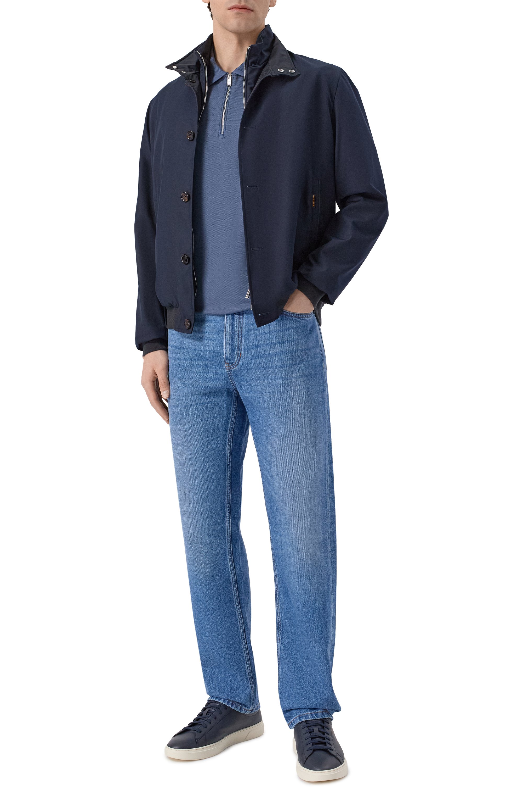 Хлопковое поло BOSS, арт. 50555108, фото 2