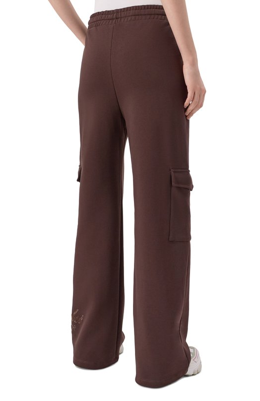 Хлопковые брюки-карго Comme des Fuckdown CFABW01398 Коричневый  CFABW01398 Фото 4