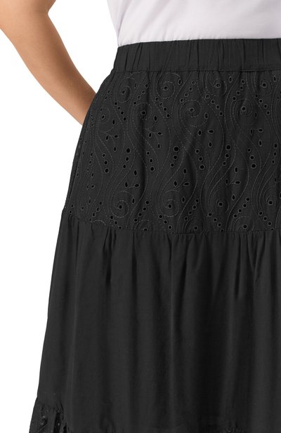 Хлопковая юбка PERSONA BY MARINA RINALDI, арт. CALLE, фото 5