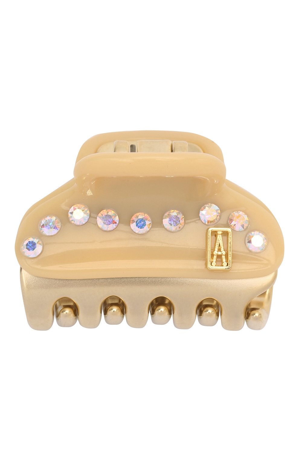 Заколка для волос ALEXANDRE DE PARIS светло-бежевого цвета по цене 7960 руб., арт. ICCB-12831-03P22 O, фото 1 Заколка для волос ALEXANDRE DE PARIS, арт. ICCB-12831-03P22 O, фото 1