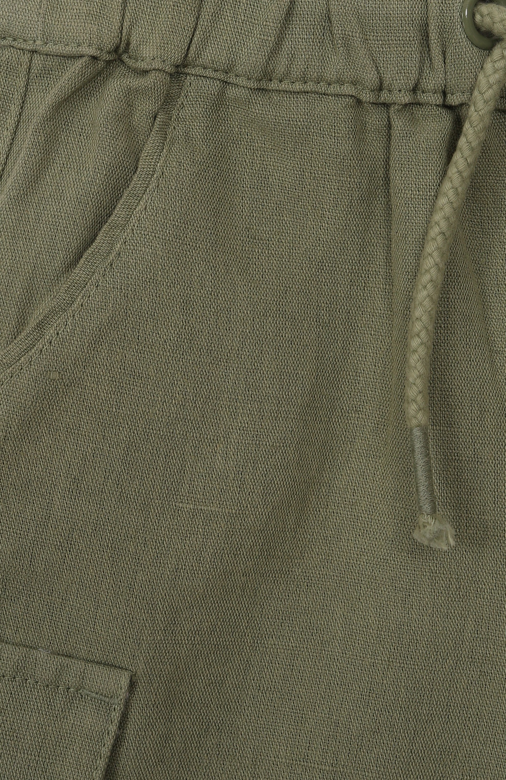 Шорты-карго из хлопка и льна BABYBU, арт. BI-B1037S235, фото 3