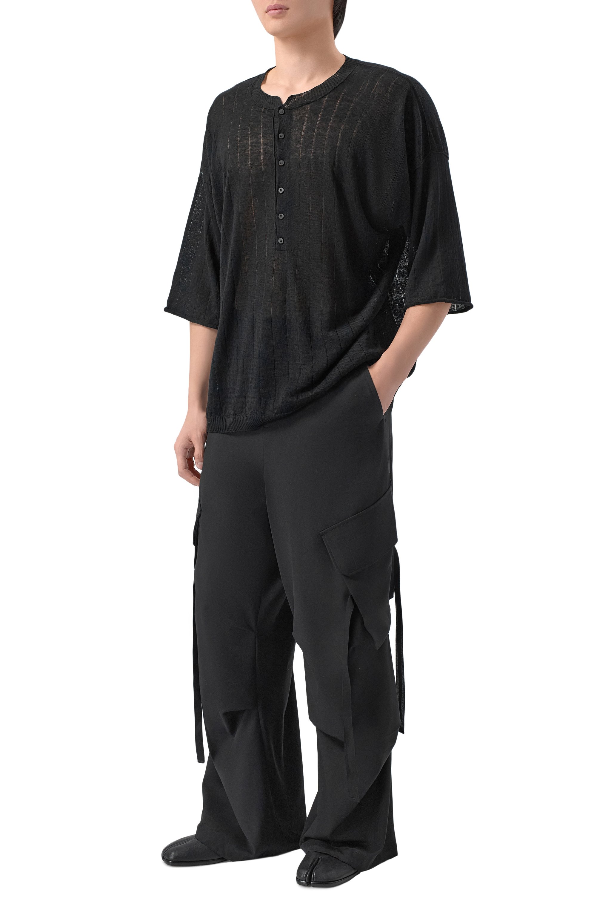 Льняной джемпер ISABEL BENENATO, арт. UK913S26, фото 2