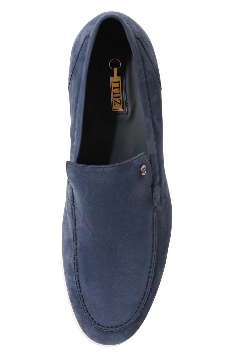Лоферы из нубука ZILLI, арт. MDZ-PT191-DM029/0C1X, фото 6