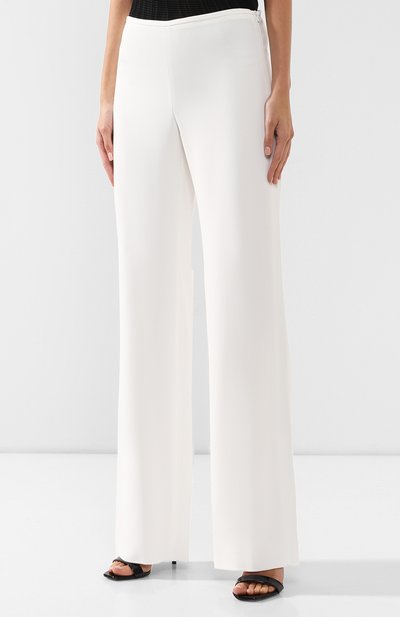 Брюки EMPORIO ARMANI белого цвета по цене 47600 руб., арт. 4NP01T/42013, фото 3 Брюки EMPORIO ARMANI, арт. 4NP01T/42013, фото 3