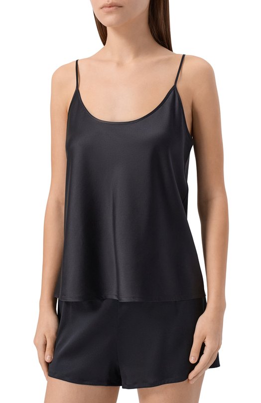 Шелковый топ EDOMO T002003FW2324 Чёрный  T002003FW2324 Фото 3