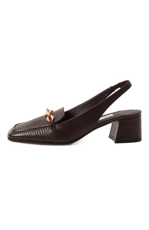 Кожаные туфли Diamond Tilda 45 Jimmy Choo DIAM0ND TILDA SB 45/CWN Коричневый  DIAM0ND TILDA SB 45/CWN Фото 4