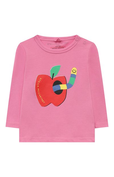 Хлопковый лонгслив STELLA MCCARTNEY, арт. 8R8010, фото 1