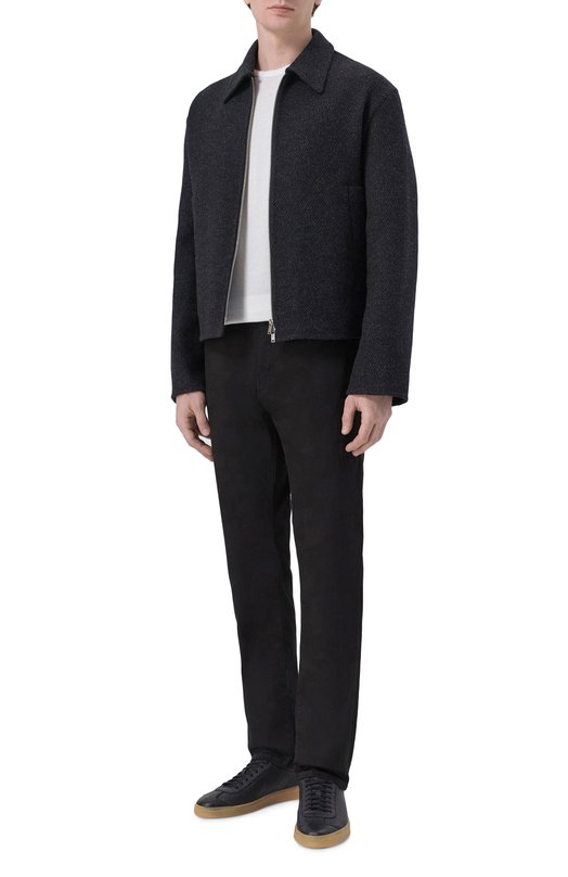 Футболка из хлопка и льна BOSS 50559166 Белый  50559166 Фото 2