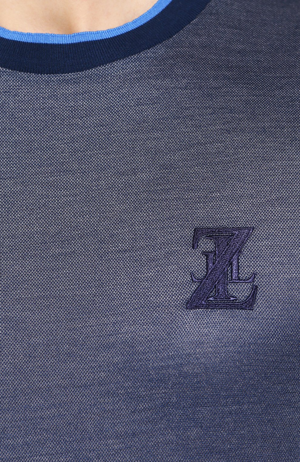 Джемпер из смеси шелка и хлопка ZILLI, арт. MET-NT300-JELU1/MC02, фото 5