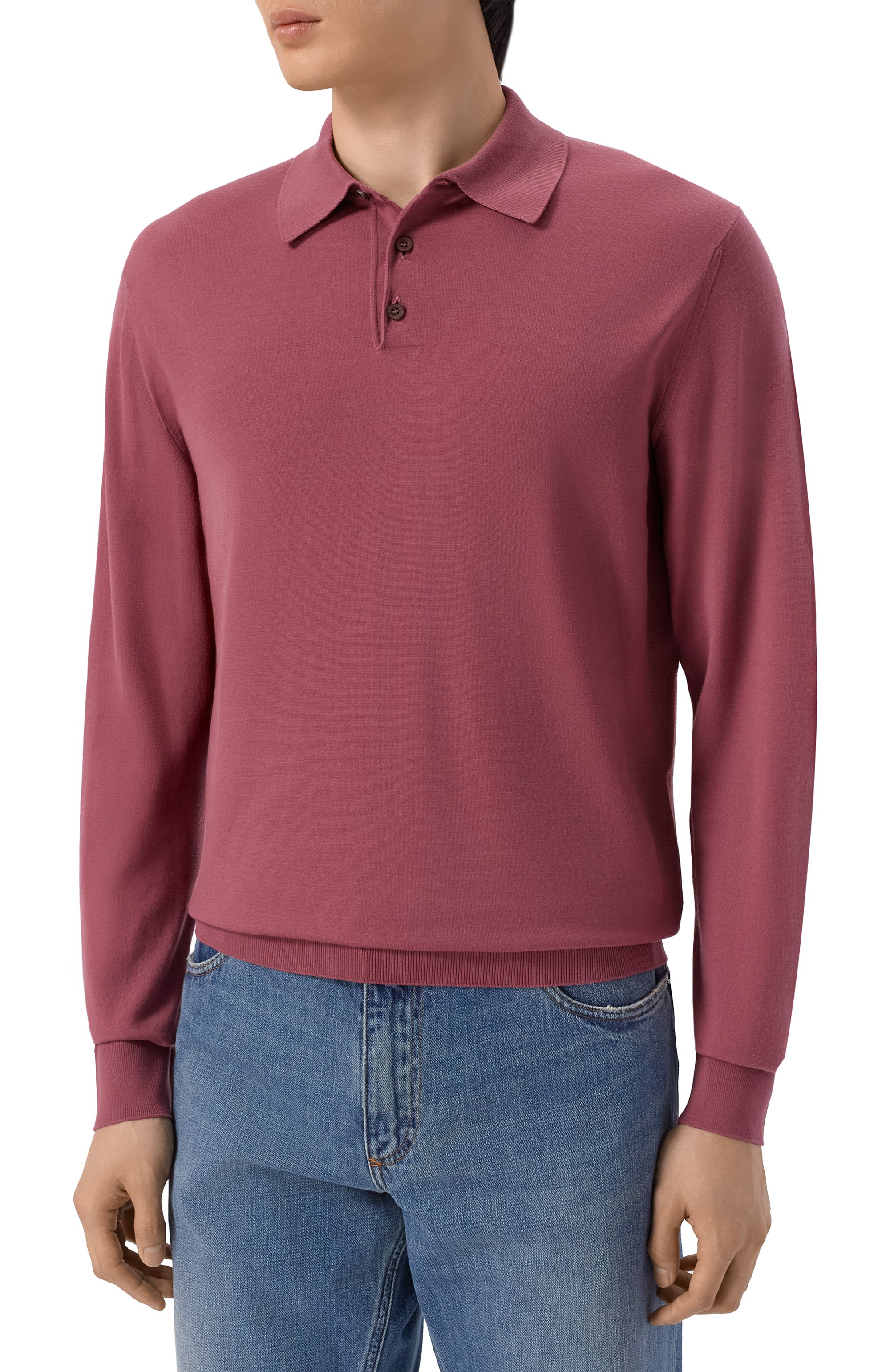 Шерстяное поло COLOMBO, арт. MA00227/2-80APL, фото 3