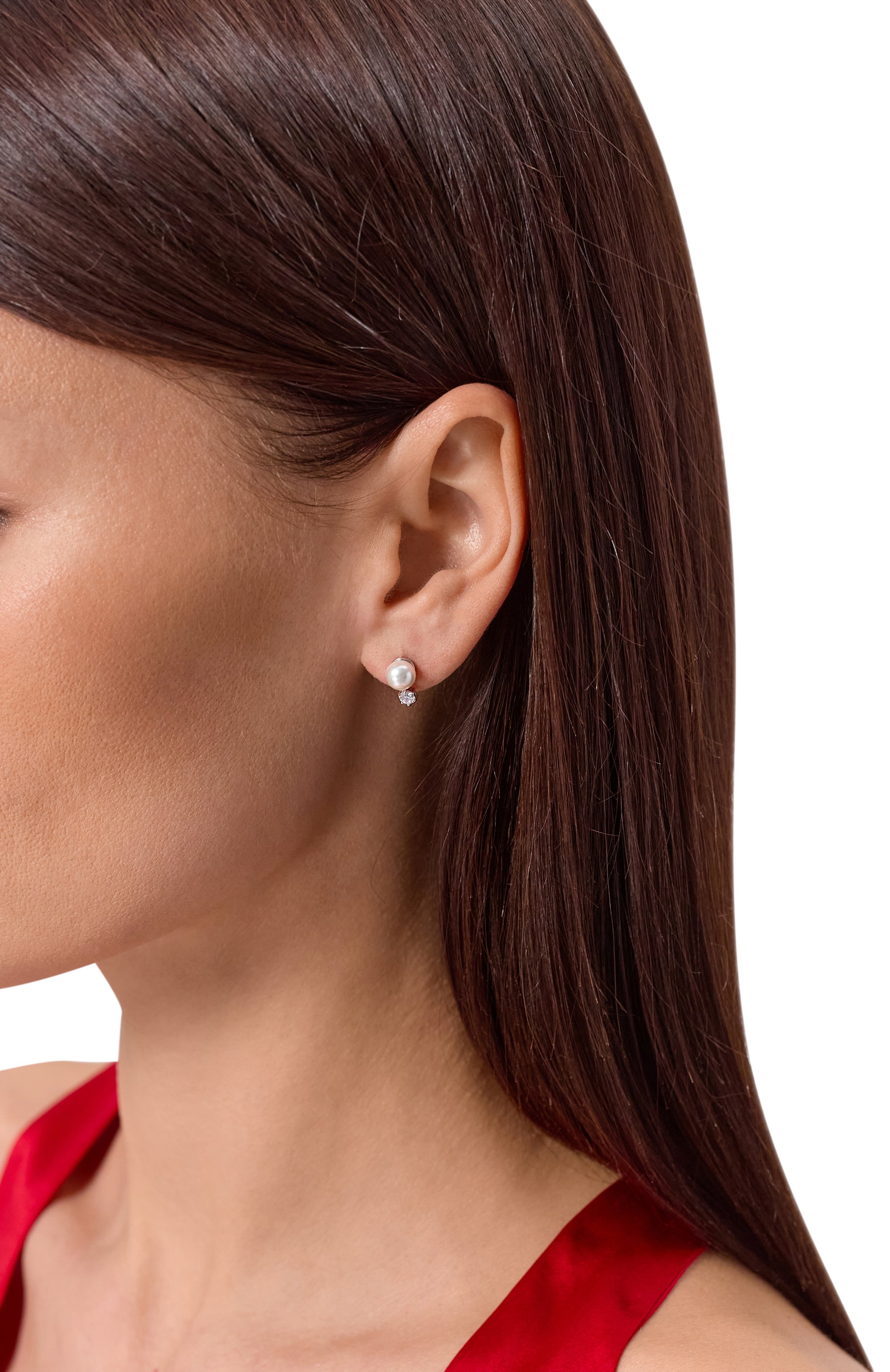 Серьги SWAROVSKI белого цвета по цене 12150 руб., арт. 5694225, фото 2 Серьги SWAROVSKI, арт. 5694225, фото 2