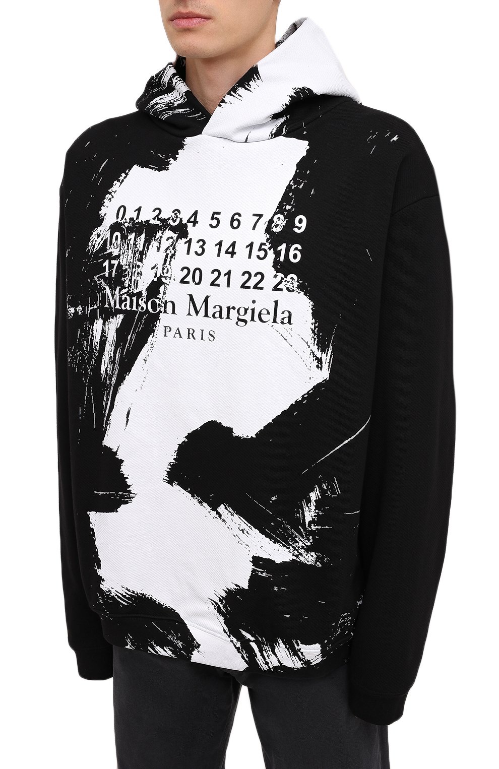 Хлопковое худи MAISON MARGIELA, арт. S50GU0151/S25451, фото 3