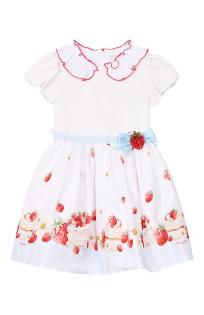 Хлопковое платье MONNALISA, арт. 31G919