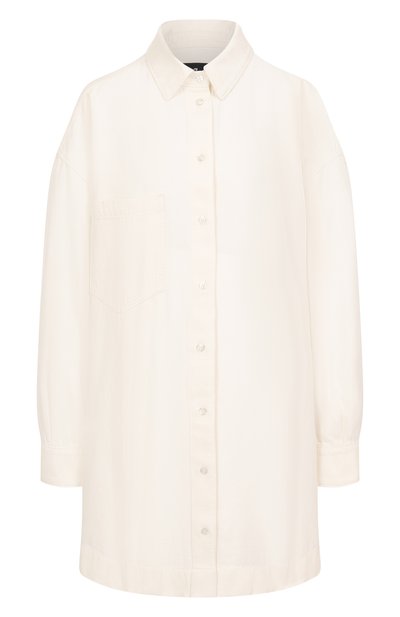 Женское платье из хлопка и льна 7 FOR ALL MANKIND, арт. 7U015X10LNI