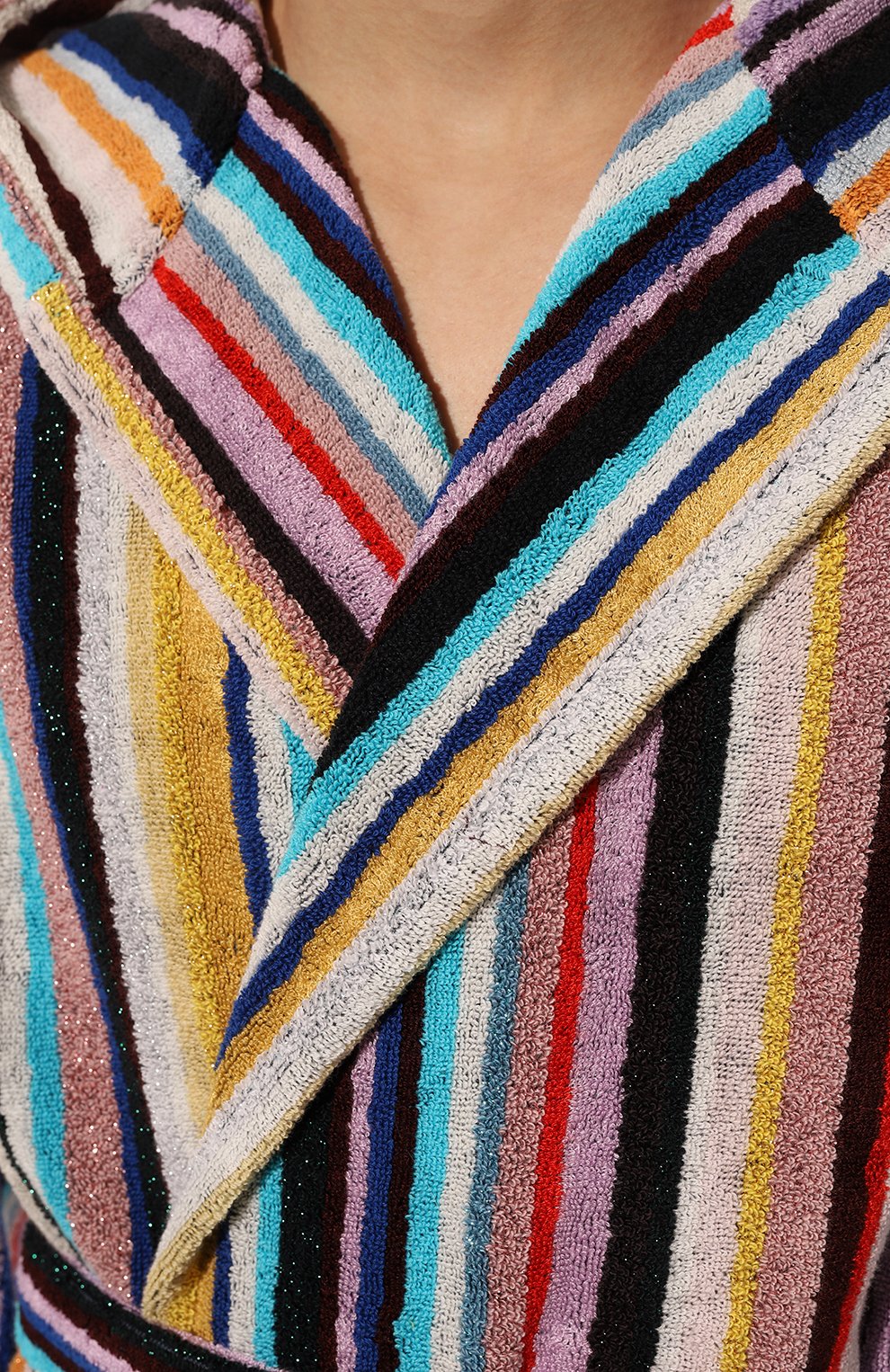 Халат из хлопка и вискозы MISSONI, арт. 1C3AC99758/100, фото 5