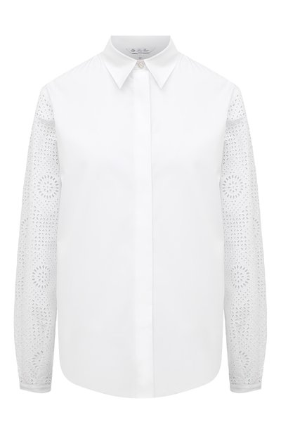 Хлопковая рубашка LORO PIANA, арт. FAL5911, фото 1