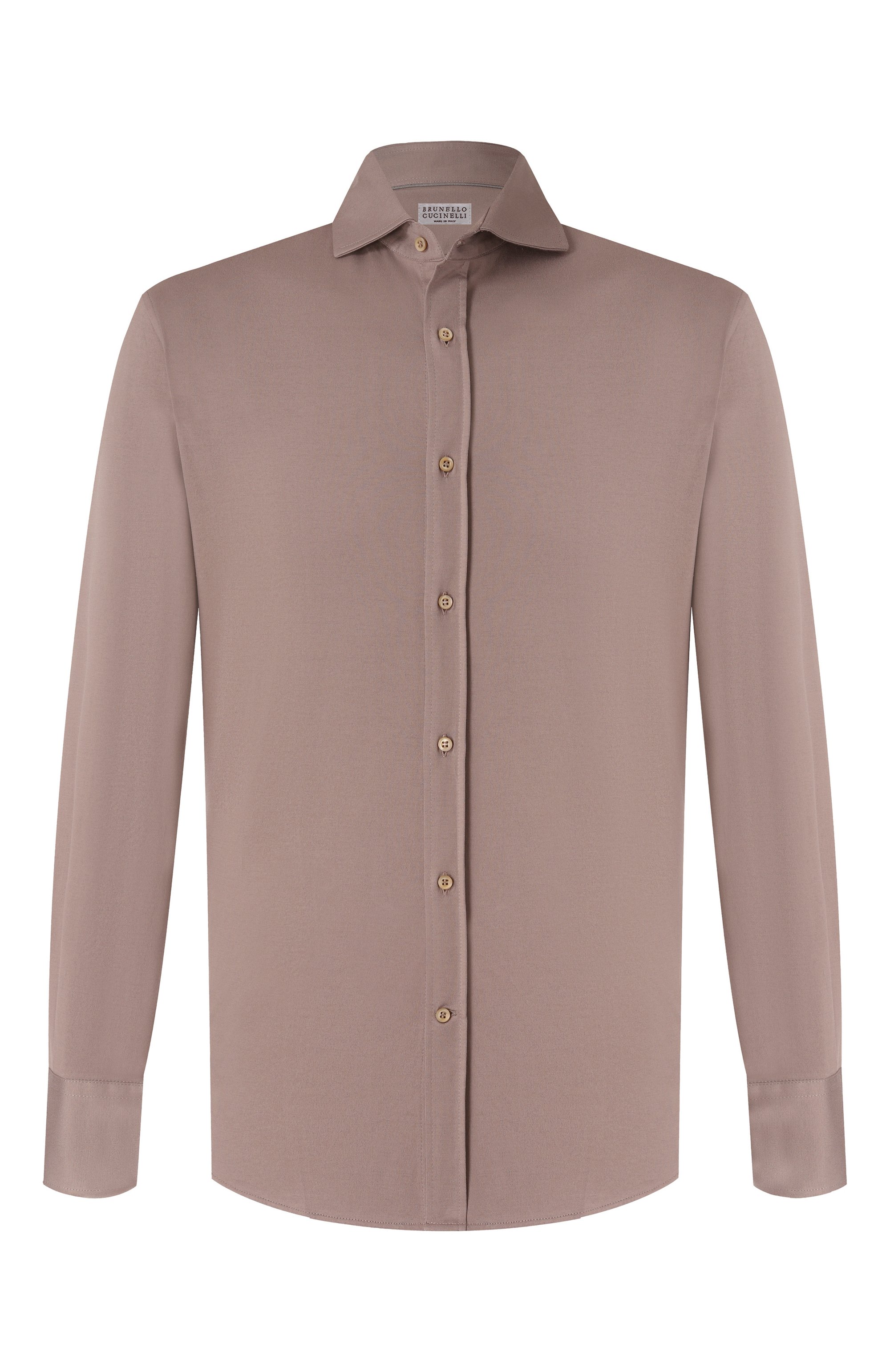 Хлопковая рубашка BRUNELLO CUCINELLI, арт. M0B136686, фото 1