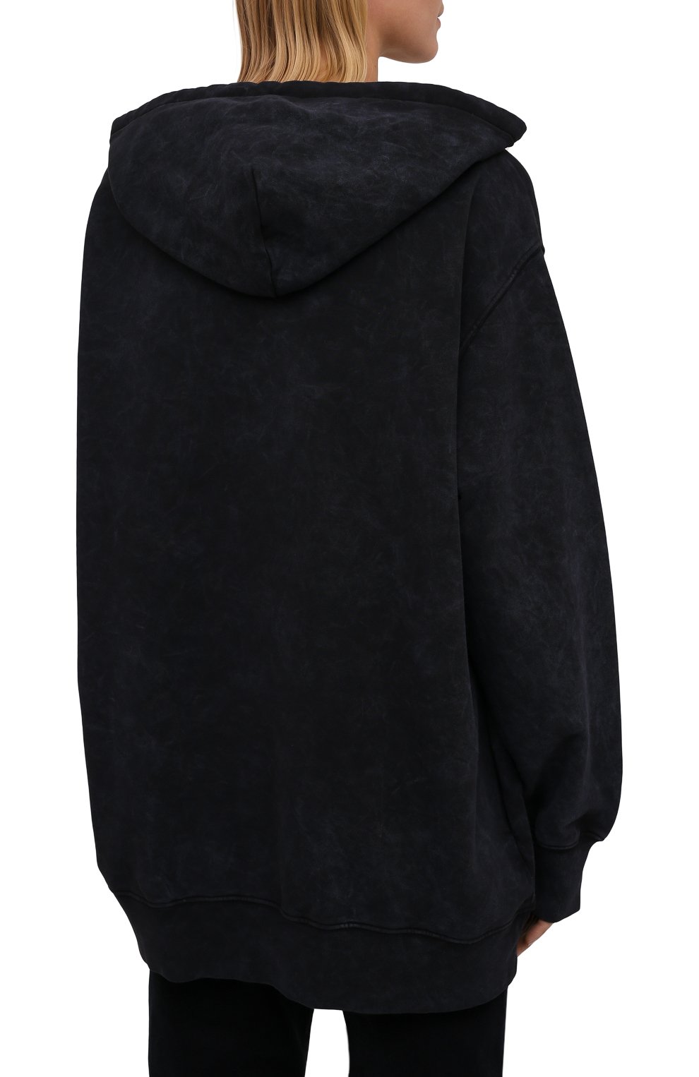 Хлопковое худи VERSACE JEANS COUTURE, арт. 71HAIP09-71DP311 ST0RM CRYSTAL/CFW0P, фото 4