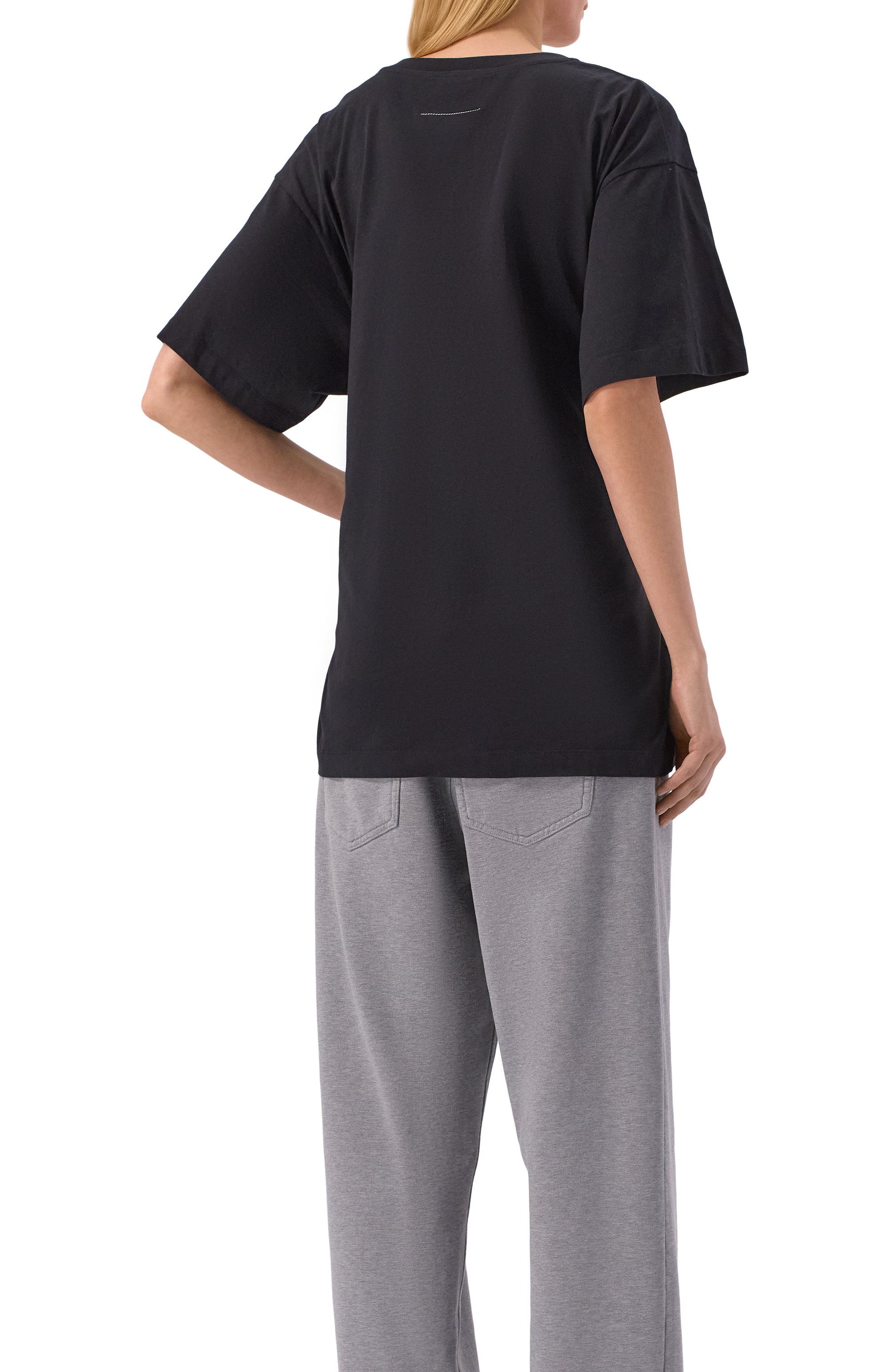 Хлопковая футболка MM6, арт. S52GC0358/M20170, фото 4