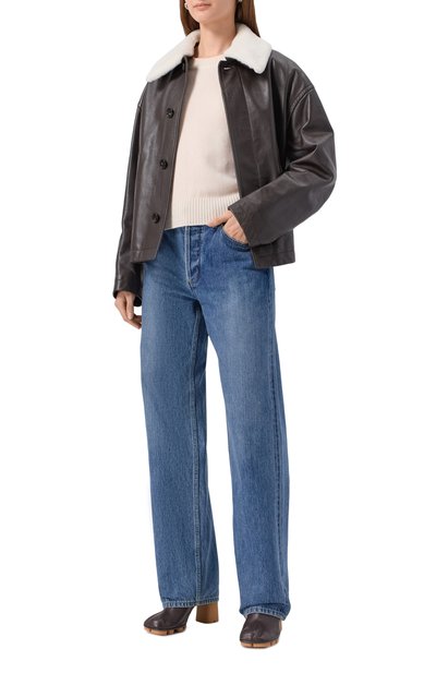 Кожаные ботильоны shore BOTTEGA VENETA, арт. 796507 V4PS0, фото 3