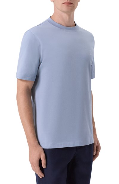 Хлопковая футболка BRUNELLO CUCINELLI, арт. M0B138440, фото 3