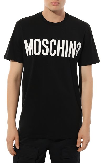 Хлопковая футболка MOSCHINO, арт. A0701/7041, фото 3
