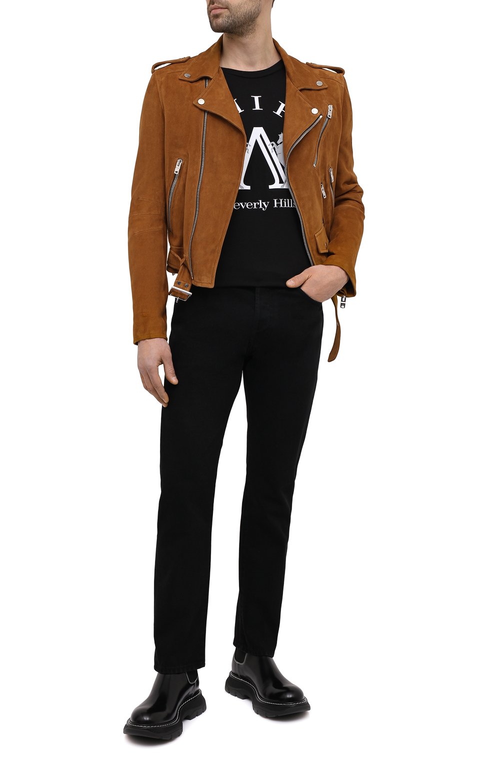 Замшевая куртка AMIRI, арт. MLJ005-253, фото 2