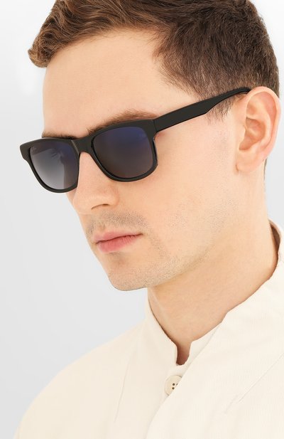 Солнцезащитные очки LORO PIANA черного цвета по цене 39750 руб., арт. FAI4928, фото 3 Солнцезащитные очки LORO PIANA, арт. FAI4928, фото 3